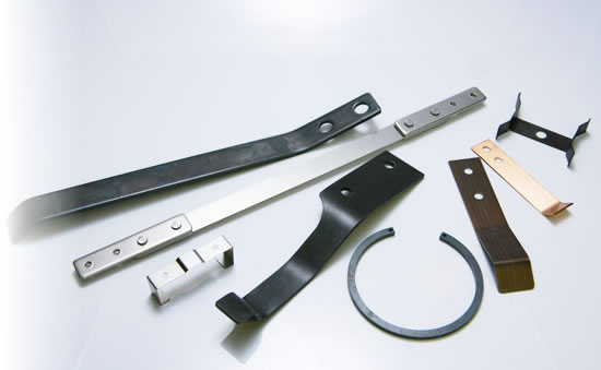 板ばね加工製品の製品例
